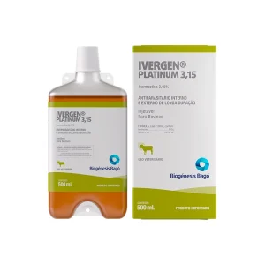Ivergen Platinum – Ivermectina 3,15% -500 Ml – Biogénesis Bagó