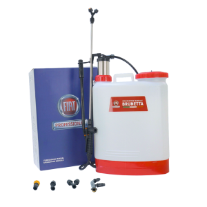 Pulverizador Manual Fiat Brunetta 20 Litros com Pressão de 43 PSI