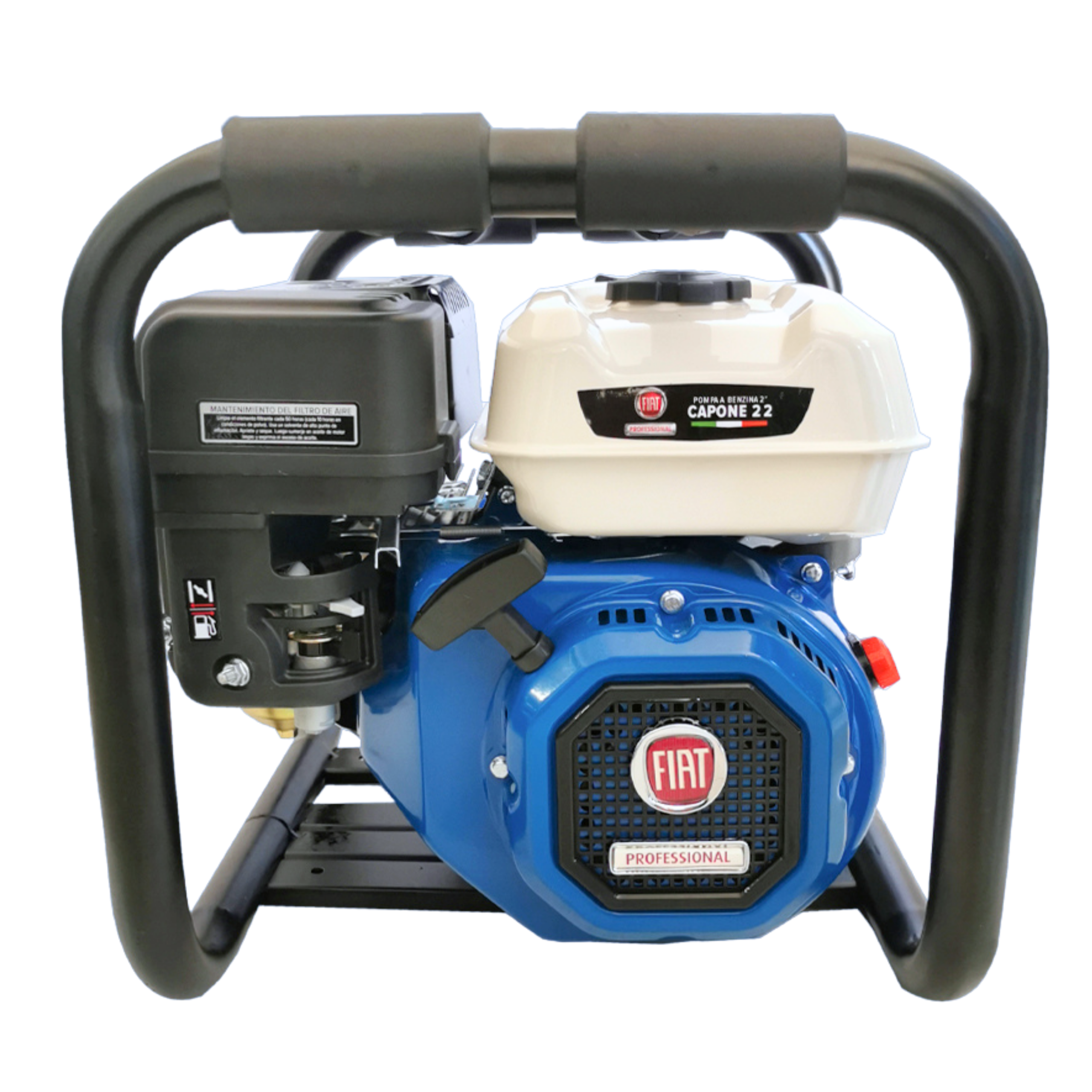 Motobomba a Gasolina Fiat Ciclone 22 7 HP 2” x 2” - Imagem 3