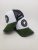 Boné Truck Estilo Sertão Trucker Aba Curva Branco com Verde