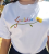 Camiseta Gratidão tecido fio 40 tamanho P tradicional bordada à mão